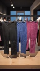 Broek  bordeaux daimlook